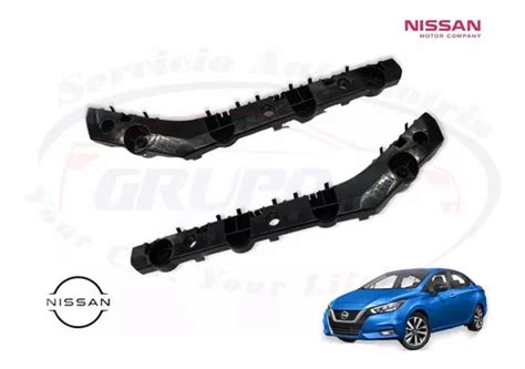 Par Guias Facia Trasera Versa Orig Nissan