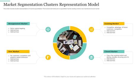 Market Segmentation Clusters Representation Model Ppt Sample