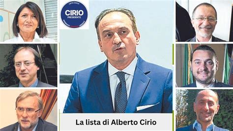 Elezioni Regionali Piemonte Alberto Cirio Presenta La Sua Lista La