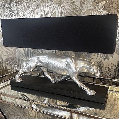 Tischlampe Panther Silber Agila Werner Vo