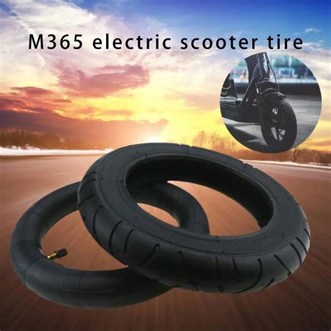 10 Inch Updated M365 Electric Scooter Tire 10x2 Inflation Wheel Tyre Inner Tube Outer Tires For