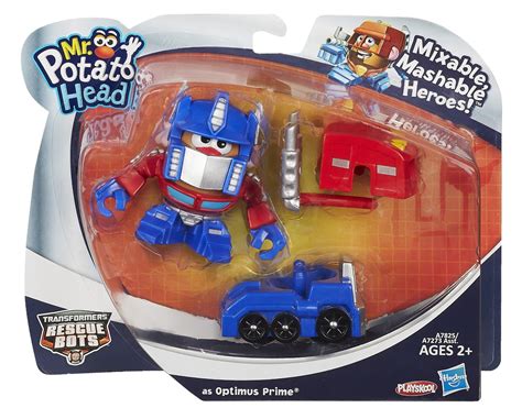 Mr. Potato Head Transformers Rescue Bots Mixable Mashable Heroes Optimus Prime | www.toysonfire.ca