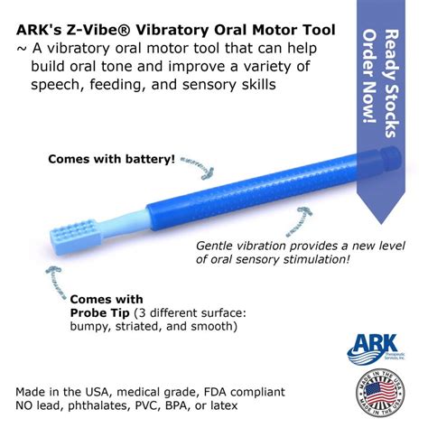 Arks Z Vibe® Vibratory Oral Motor Tool Herculife Malaysia