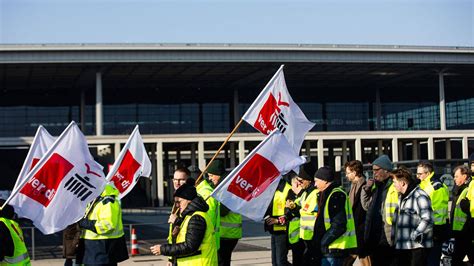 Verdi Gewerkschaft Ruft F R Donnerstag Zu Streiks An Mehreren