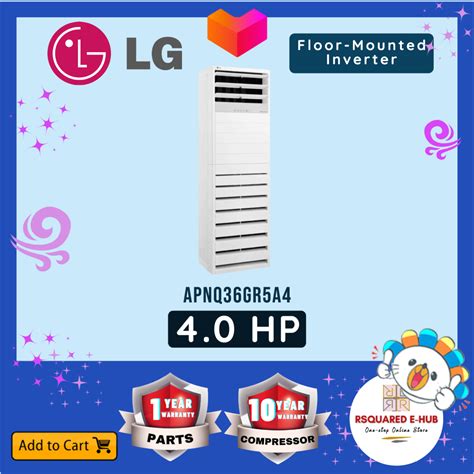 LG Floor Standing Floor Mounted Air Conditioner Smart Inverter Quick