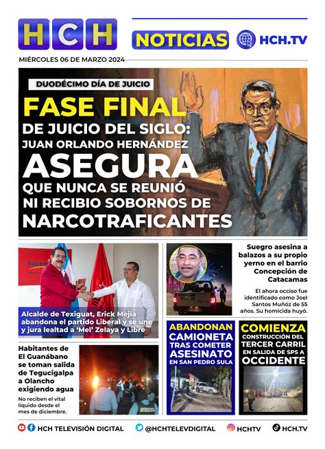 Portada Hch De Marzo De Hch Tv