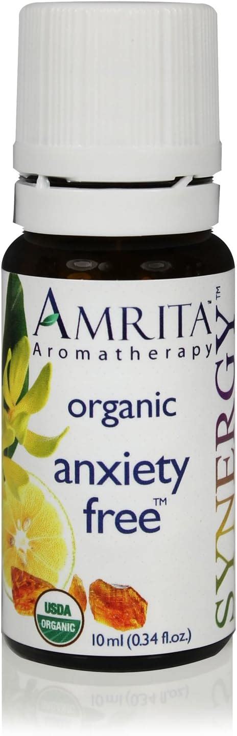 Amrita Aromatherapy A Free Organic Synergy Essential Oil Blend Reduce Nervousness