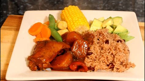 Sunday Dinner Jamaican Rice And Peas Recipe With Brown Stew Chicken Sundaydinner One Of The