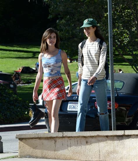 Margaret Qualley and Rainey Qualley – Walking in Hollywood 06/13/2020 ...