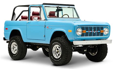 1969 Pale Blue Ford Bronco 1969 Classic Ford Bronco Hams Hotrod