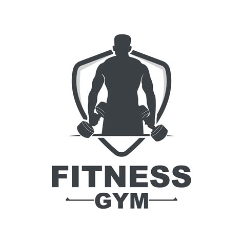 Gym Logo Fitness Logo Vector Design Suitable For Fitness Sports