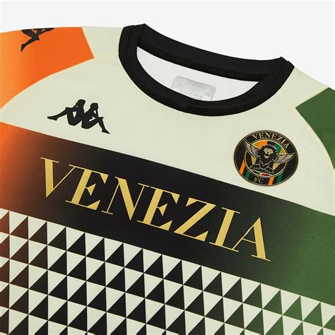 Kappa Venezia Fc Away Shirt Cream Off White Mens Replica