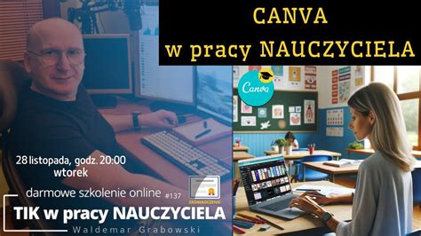 Tik W Pracy Nauczyciela Canva W Pracy Nauczyciela Youtube