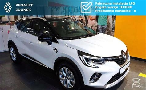 Renault Captur Techno Tce Fabryczne Lpg Opinie I Ceny Na