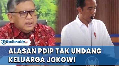 Terang Terangan Sekjen PDIP Bebebrkan Terkait Tak Ada Undangan Ke