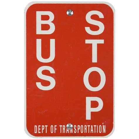 BUS STOP SIGN | Air Designs