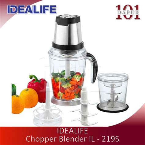 Idealife Electric Chopper Blender Penggiling Pemulat Listrik IL 219S