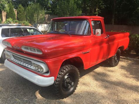 1960 Chevrolet K10 Apache 4x4 Excellent For Sale Photos Technical