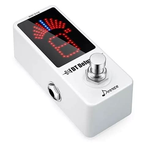 Donner Dt Deluxe Guitarra Pedal Afinador Cromático 1 Cent Envío gratis