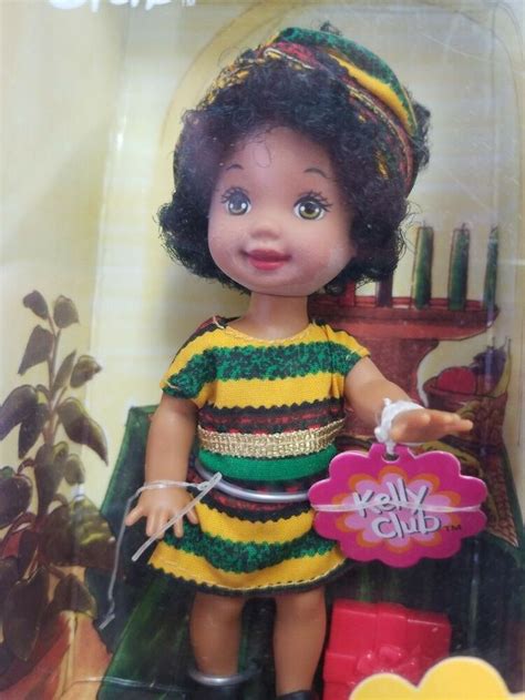 Mattel Barbie Kelly Club Kwanzaa Keeya Doll 1999 Ex Packaging African