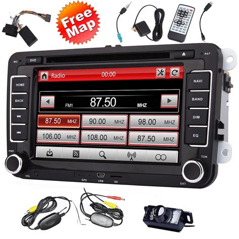 7 Inch Double Din In Dash Car Stereo For VW Volkswagen Golf Passat Polo