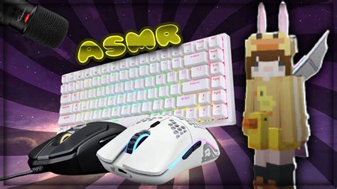 Keyboard Mouse Sounds Asmr Bedwarshandcam Youtube