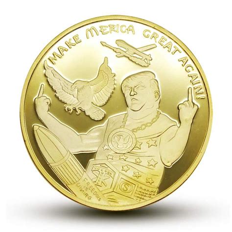 Donald Trump Gold Coin : Buy President Trump Gold 2020 Freedom Coin ...