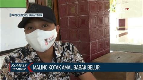 Maling Kotak Amal Masjid Babak Belur Motor Dibakar Massa Youtube