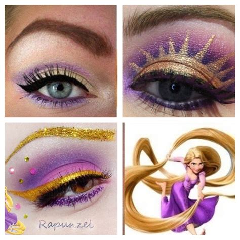 Rapunzel Inspired Makeup Disney Inspired Makeup Disney Eye Makeup Eye Makeup Art