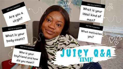 Juicy Qanda💜 Answering Your Questions Relationship Status Life Sips