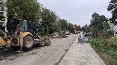 Remonty Dr G W B Dzinie Pierwsza Droga Na Osiedlu Syberka Gotowa A