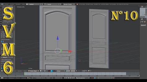 Modéliser Une Maison A Z Blender 3d Tutoriel Svm6 N°10 Porte Chapeau De