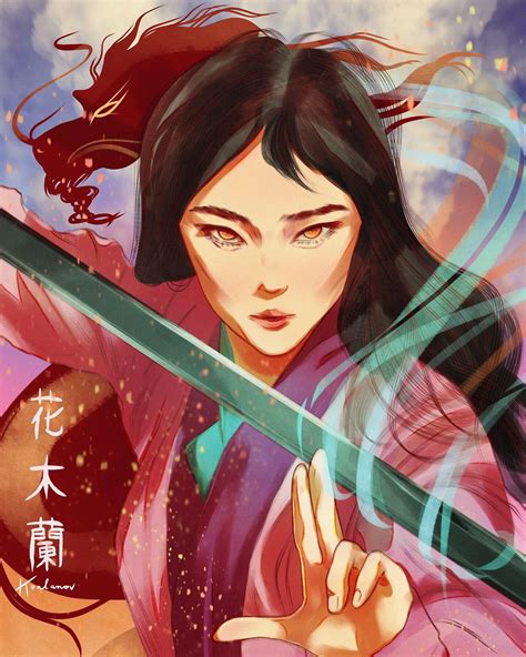 Mulan Fan Art (Procreate) : r/disney