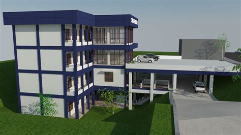 Desain Gedung Lantai Homecare