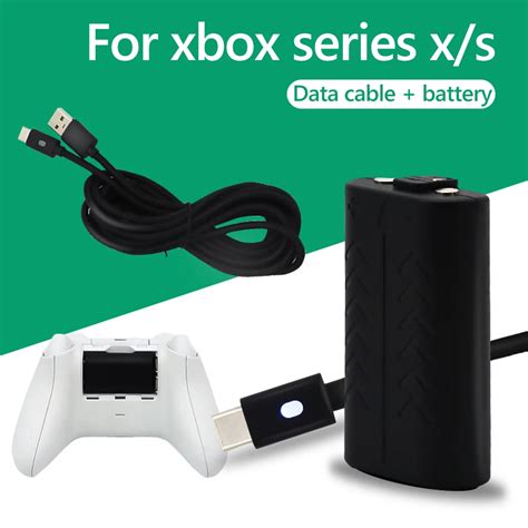 Para Xbox S Rie S X Controlador Recarreg Vel De Pol Mero Bateria De