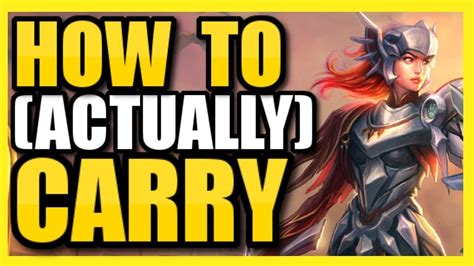 How To Actually Carry Episode 1 Leona Best Buildstrategy