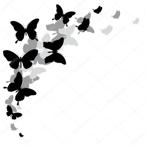 Butterflies Design Stock Vector Aboard