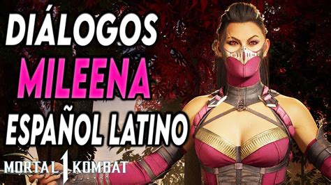 Mortal Kombat 1 Diálogos De Mileena En Español Latino Youtube