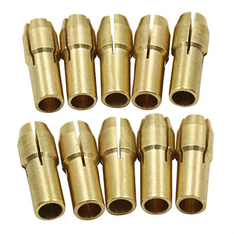 Brass Collet Mini Electric Grinder Quick Change Drill Chuck Bit Sets