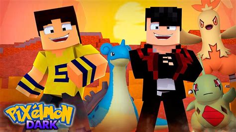 Minecraft PIXELMON DARK MEU PRIMEIRO TIME POKEMON 03 YouTube