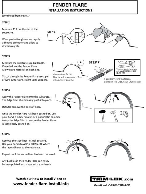 Peel And Stick Fender Flare