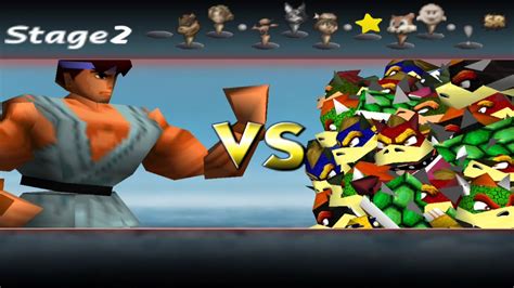 Super Smash Bros Remix HD Textures V2 Melee Remix 1P Mode Very Hard Ryu