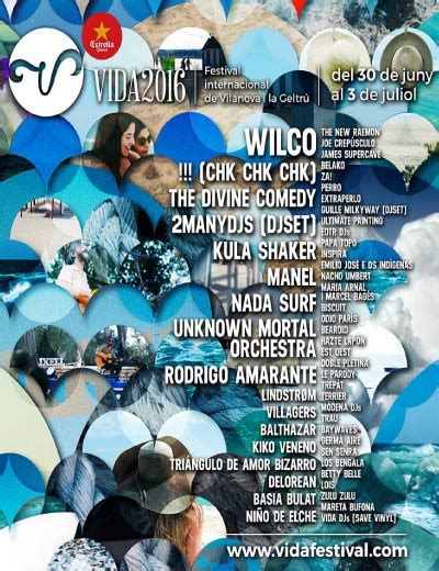 Vida Festival Completa Cartel