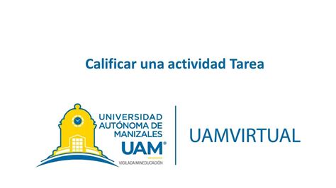 Calificar Una Actividad Tarea En Moodle Youtube