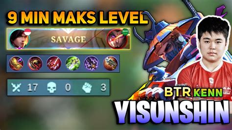 Savage Unkillable Yss Fast Farm Gameplay Top Global Yi Sun Shin Best