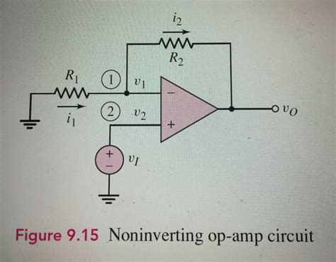 Solved Consider The Ideal Noninverting Op Amp Circuit In