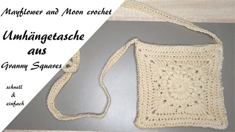 Umh Ngetasche Aus Granny Squares H Keln Boho H Keltasche Gratis