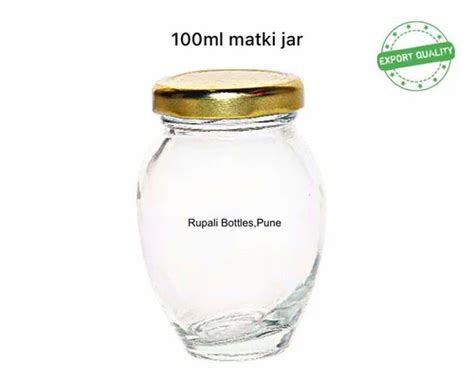 100Ml Salsa Glass Jar For Dry Fruits Storage At Rs 8 50 Piece In Pune