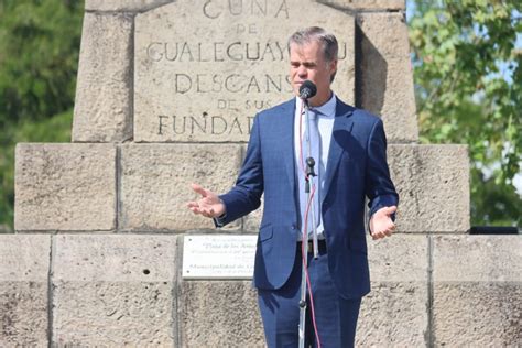 El Intendente Piaggio Encabezó El Acto Por Un Nuevo Aniversario De La Ciudad Municipalidad