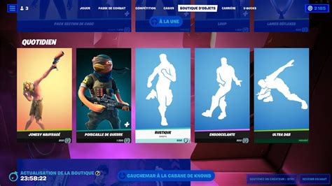 Boutique Fortnite D Aujourd Hui Novembre Youtube